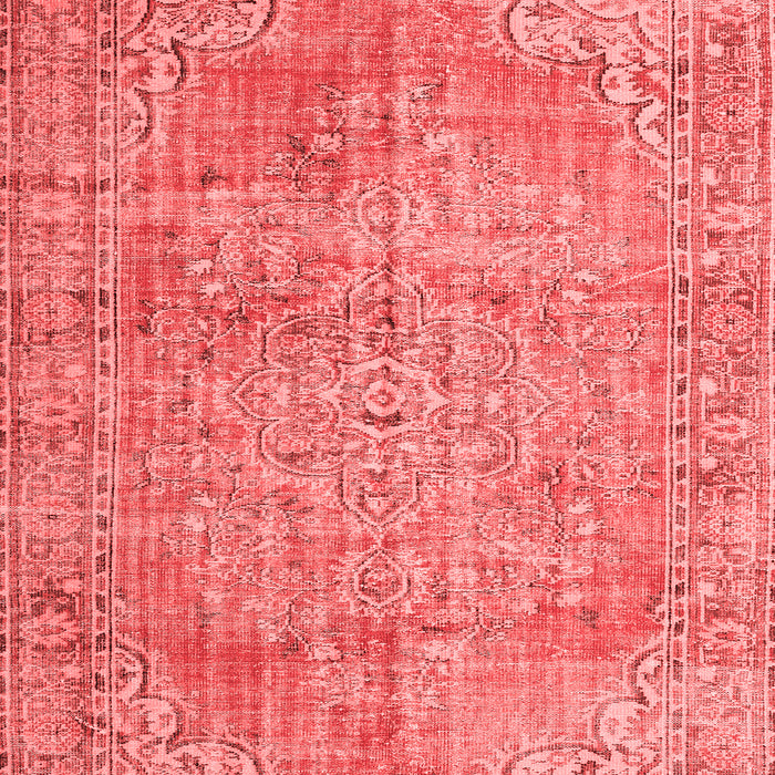 Machine Washable Persian Red Traditional Rug, wshtr3601red