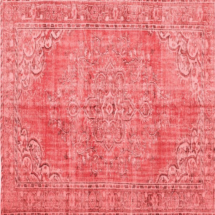 Machine Washable Persian Red Traditional Rug, wshtr3601red