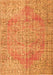 Persian Orange Traditional Rug, tr3601org