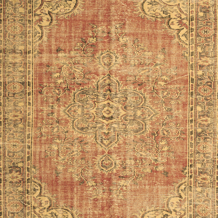 Machine Washable Persian Brown Traditional Rug, wshtr3601brn