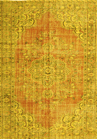 Persian Yellow Traditional Rug, tr3601yw