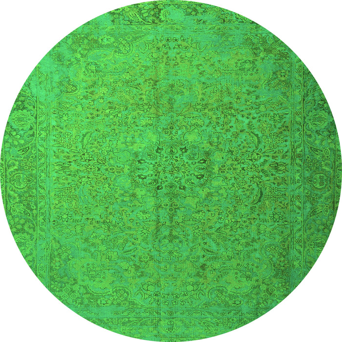 Machine Washable Persian Green Traditional Area Rugs, wshtr3602grn