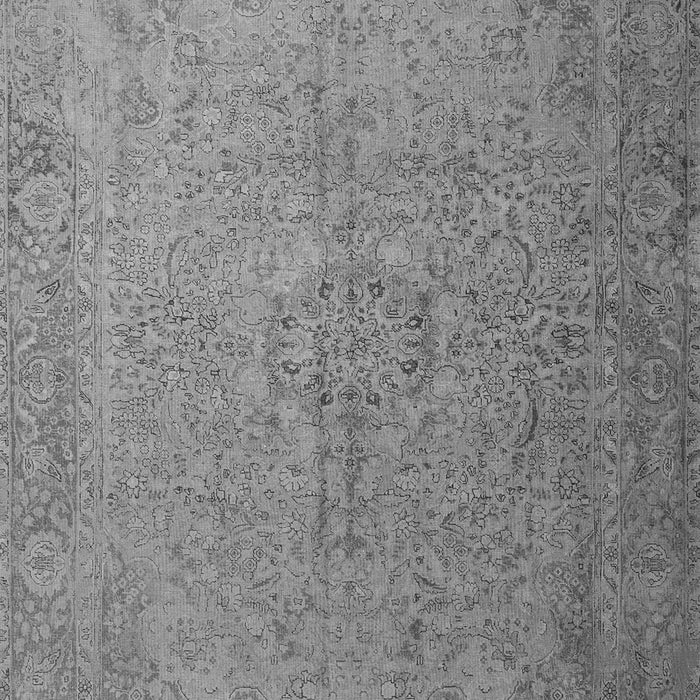 Serging Thickness of Machine Washable Persian Gray Traditional Rug, wshtr3602gry