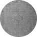 Square Persian Gray Traditional Rug, tr3602gry