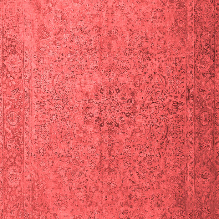 Machine Washable Persian Red Traditional Rug, wshtr3602red