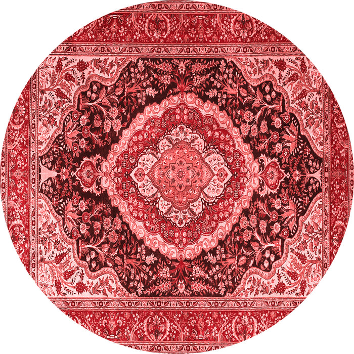 Machine Washable Persian Red Traditional Rug, wshtr3603red