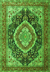 Persian Green Traditional Rug, tr3603grn