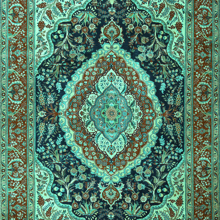 Persian Turquoise Traditional Rug, tr3603turq