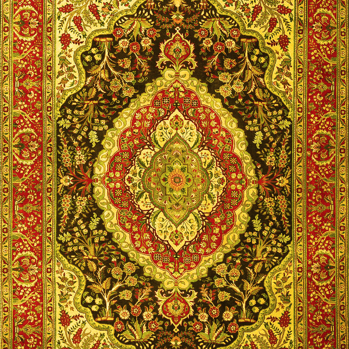 Persian Yellow Traditional Rug, tr3603yw