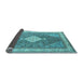 Sideview of Persian Light Blue Traditional Rug, tr3604lblu