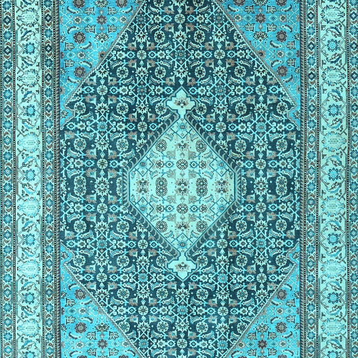 Persian Light Blue Traditional Rug, tr3604lblu