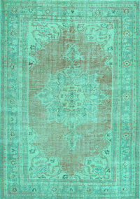 Persian Turquoise Traditional Rug, tr3605turq