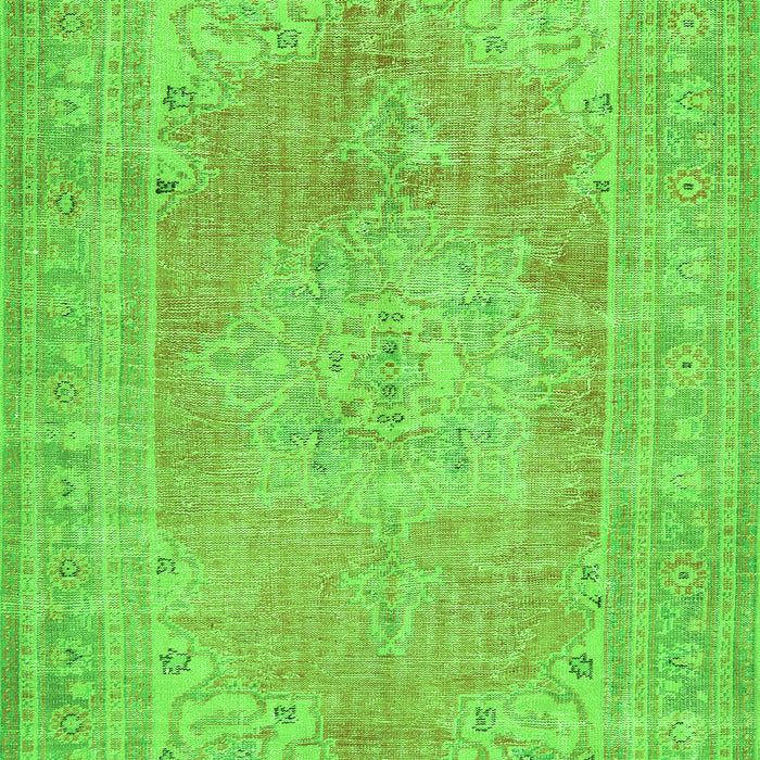 Persian Green Traditional Rug, tr3605grn