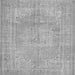 Serging Thickness of Persian Gray Traditional Rug, tr3605gry