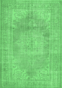 Persian Emerald Green Traditional Rug, tr3605emgrn