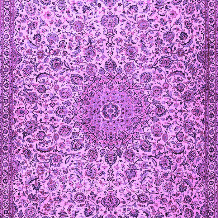 Machine Washable Persian Purple Traditional Area Rugs, wshtr3606pur