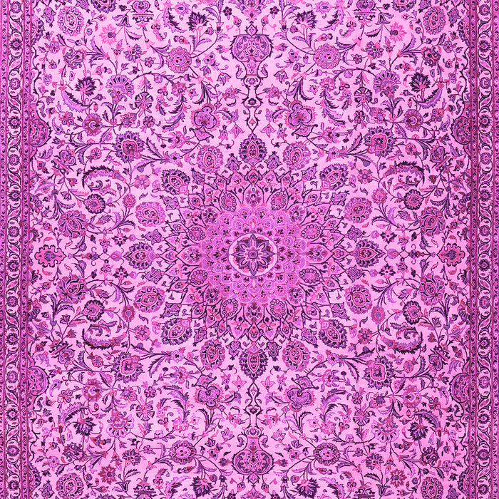 Machine Washable Persian Pink Traditional Rug, wshtr3606pnk
