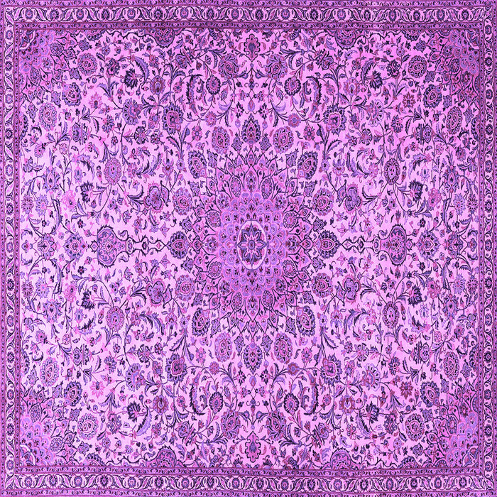 Square Persian Purple Traditional Rug, tr3606pur