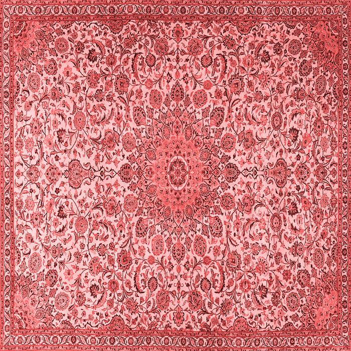 Machine Washable Persian Red Traditional Rug, wshtr3606red