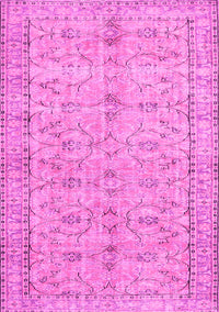 Persian Pink Traditional Rug, tr3607pnk
