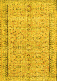 Persian Yellow Traditional Rug, tr3607yw