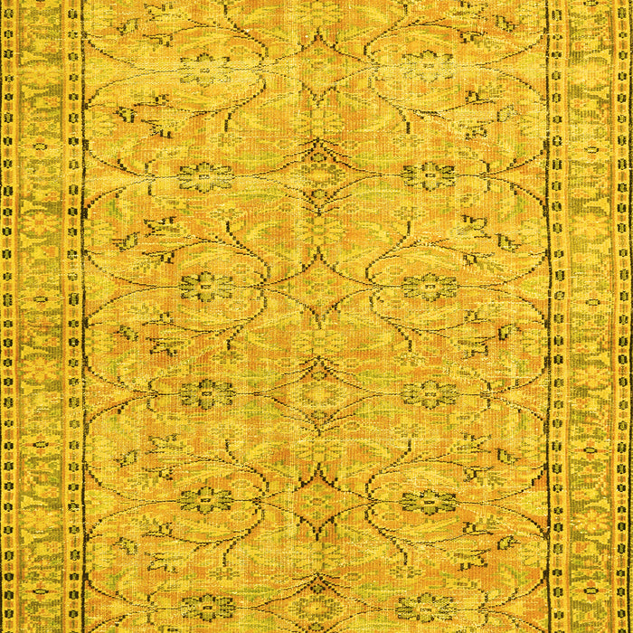 Persian Yellow Traditional Rug, tr3607yw