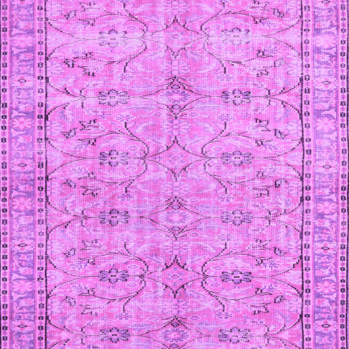 Machine Washable Persian Purple Traditional Area Rugs, wshtr3607pur