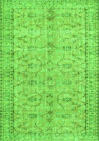 Persian Green Traditional Rug, tr3607grn