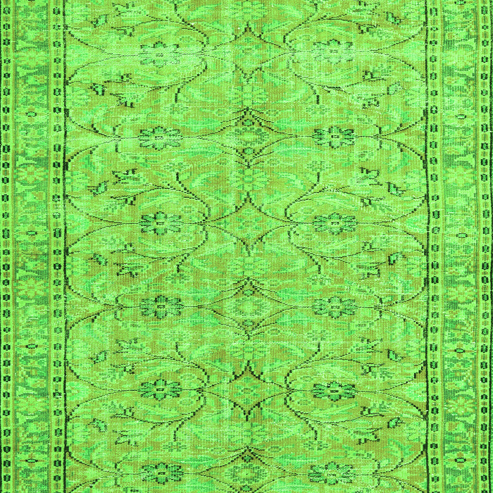 Persian Green Traditional Rug, tr3607grn