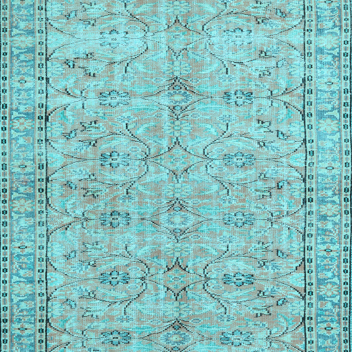 Persian Light Blue Traditional Rug, tr3607lblu