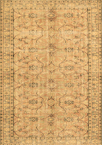 Persian Brown Traditional Rug, tr3607brn