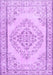 Machine Washable Persian Purple Traditional Area Rugs, wshtr3608pur