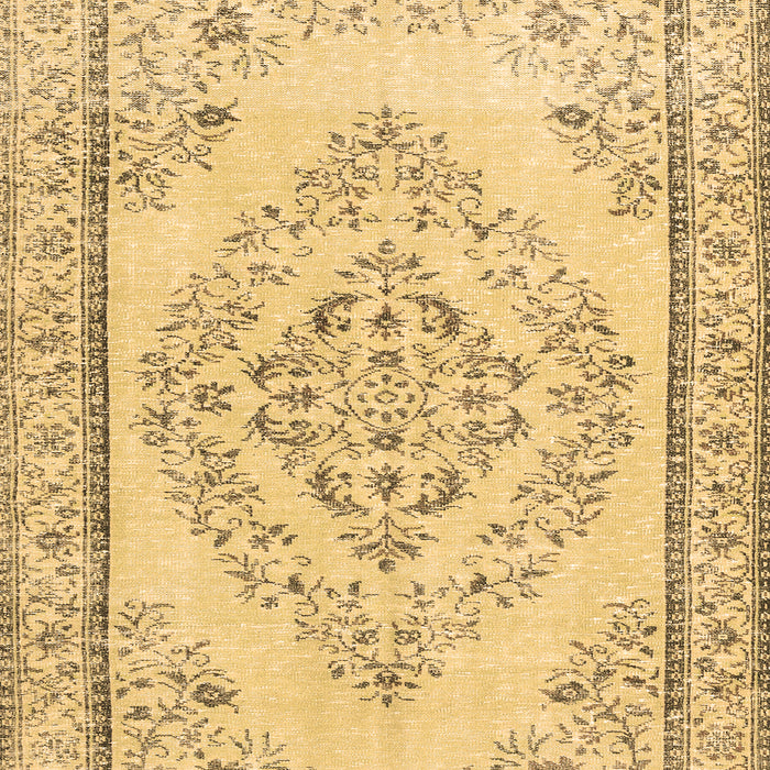 Machine Washable Persian Brown Traditional Rug, wshtr3608brn