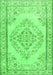 Persian Green Traditional Rug, tr3608grn