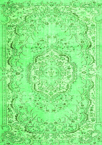 Persian Green Traditional Rug, tr3609grn