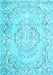 Persian Light Blue Traditional Rug, tr3609lblu