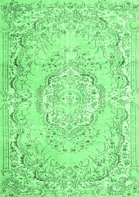 Persian Emerald Green Traditional Rug, tr3609emgrn