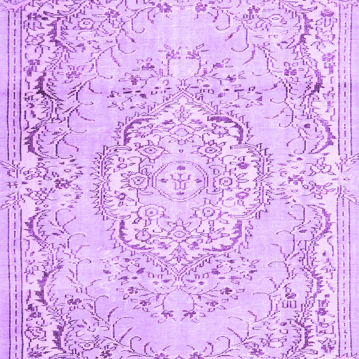 Machine Washable Persian Purple Traditional Area Rugs, wshtr3609pur