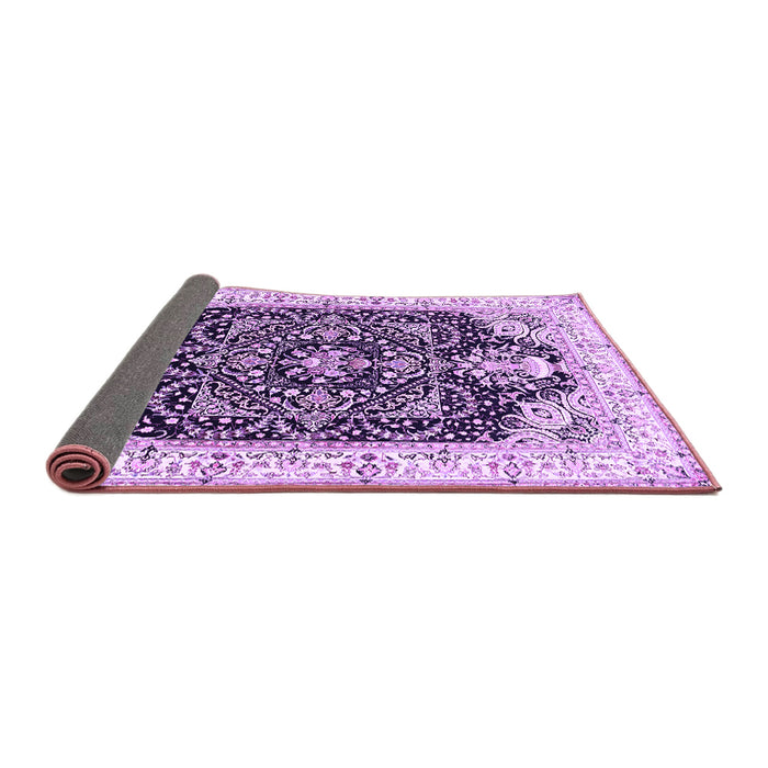 Sideview of Persian Purple Traditional Rug, tr360pur