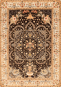 Persian Orange Traditional Rug, tr360org