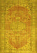 Persian Yellow Traditional Rug, tr3610yw