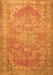 Persian Orange Traditional Rug, tr3610org