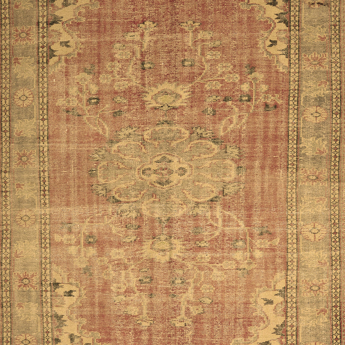 Machine Washable Persian Brown Traditional Rug, wshtr3610brn
