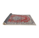 Sideview of Traditional Cherry Red Persian Rug, tr3611