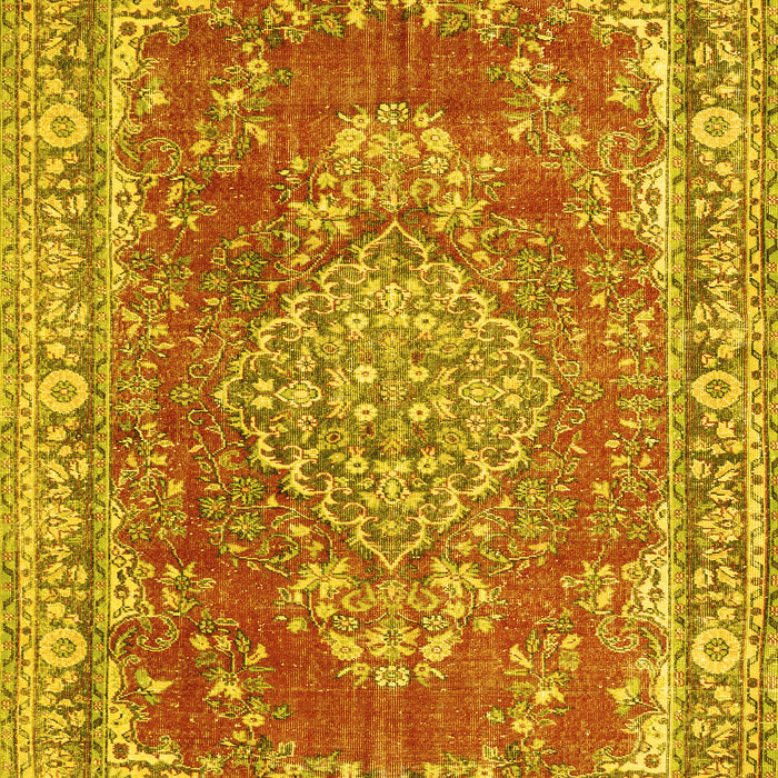 Persian Yellow Traditional Rug, tr3611yw