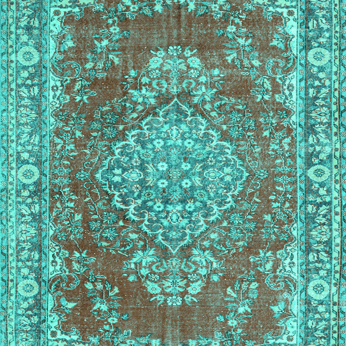 Persian Turquoise Traditional Rug, tr3611turq
