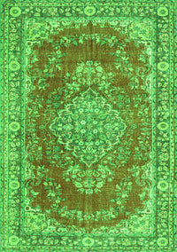 Persian Green Traditional Rug, tr3611grn