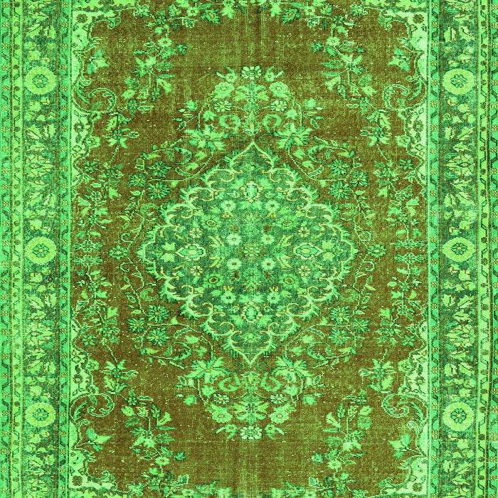 Persian Green Traditional Rug, tr3611grn