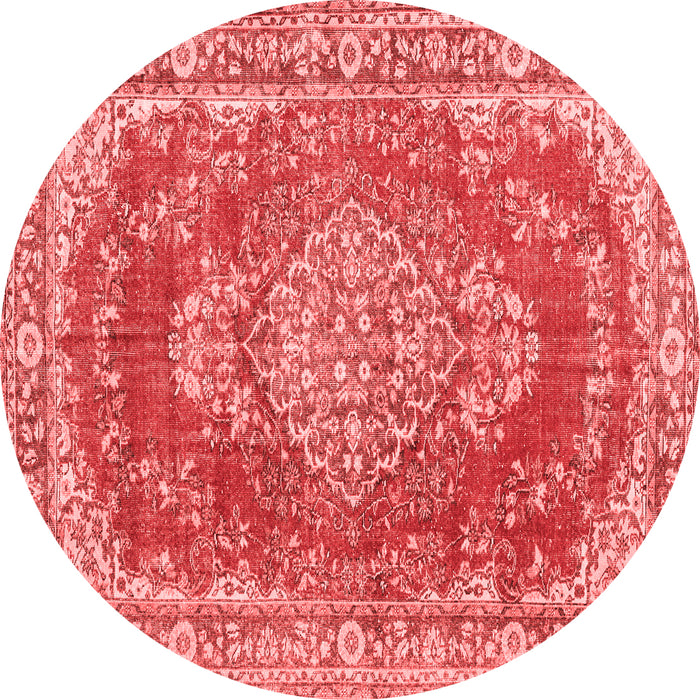 Machine Washable Persian Red Traditional Rug, wshtr3611red