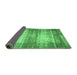 Sideview of Persian Emerald Green Traditional Rug, tr3612emgrn